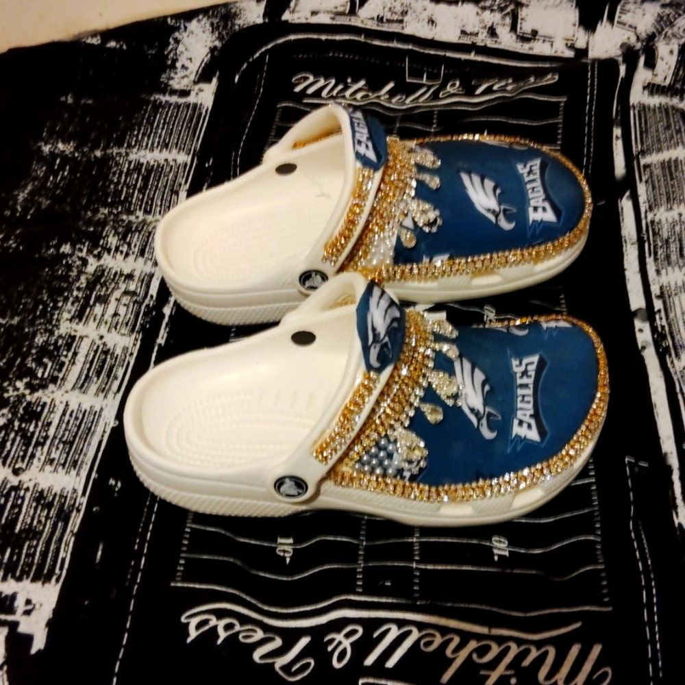 Custom Eagle Crocs